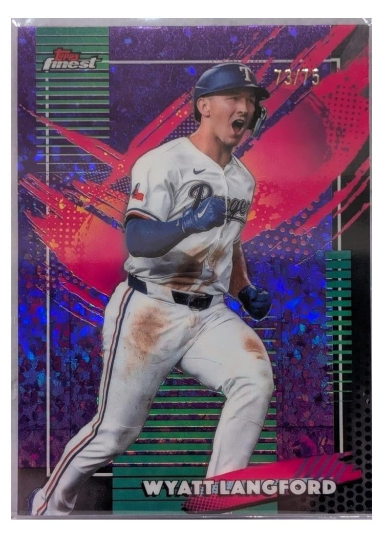 2026 Topps Finest Wyatt Langford #241 card