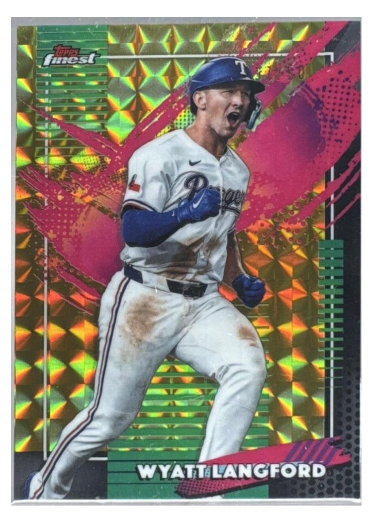 2026 Topps Finest Wyatt Langford #241 card