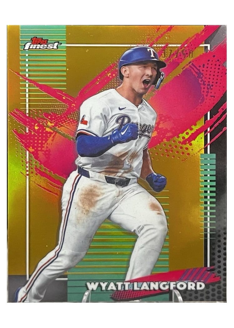 2026 Topps Finest Wyatt Langford #241 card