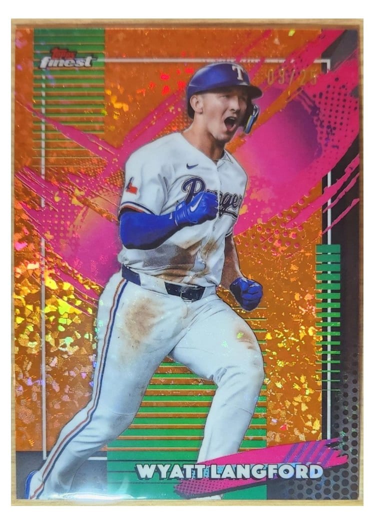 2026 Topps Finest Wyatt Langford #241 card