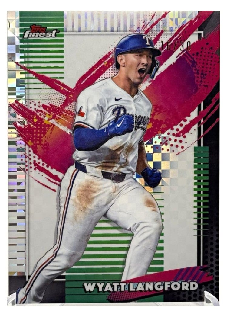 2026 Topps Finest Wyatt Langford #241 card