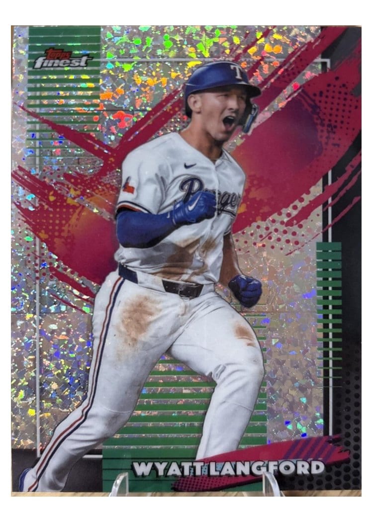 2026 Topps Finest Wyatt Langford #241 card