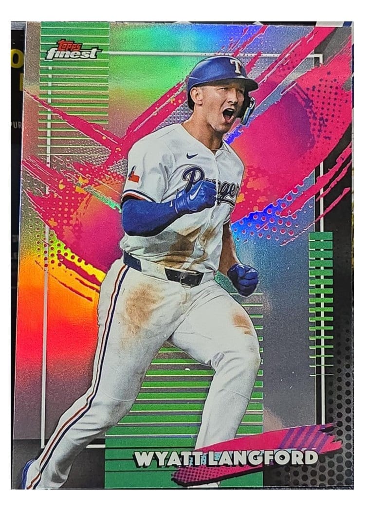 2026 Topps Finest Wyatt Langford #241 card