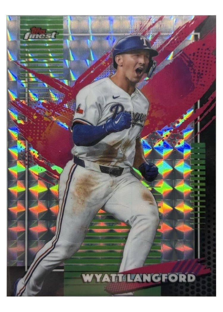 2026 Topps Finest Wyatt Langford #241 card