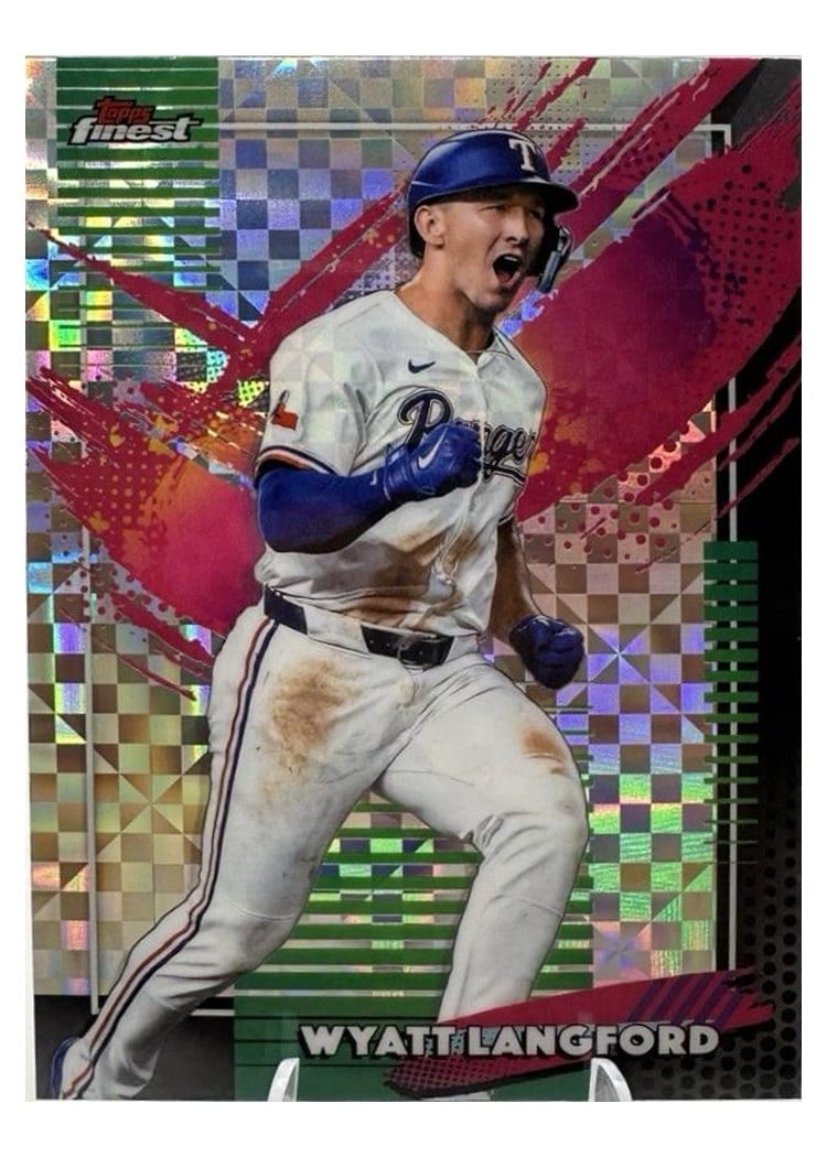 2026 Topps Finest Wyatt Langford #241 card