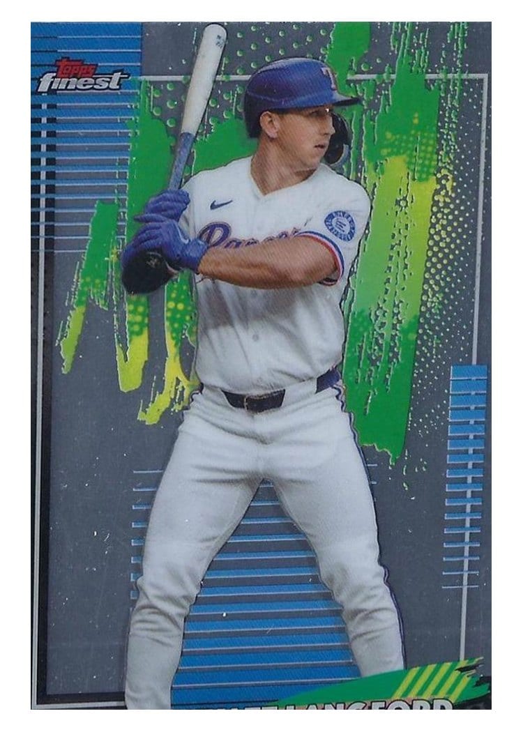 2026 Topps Finest Wyatt Langford #67 card