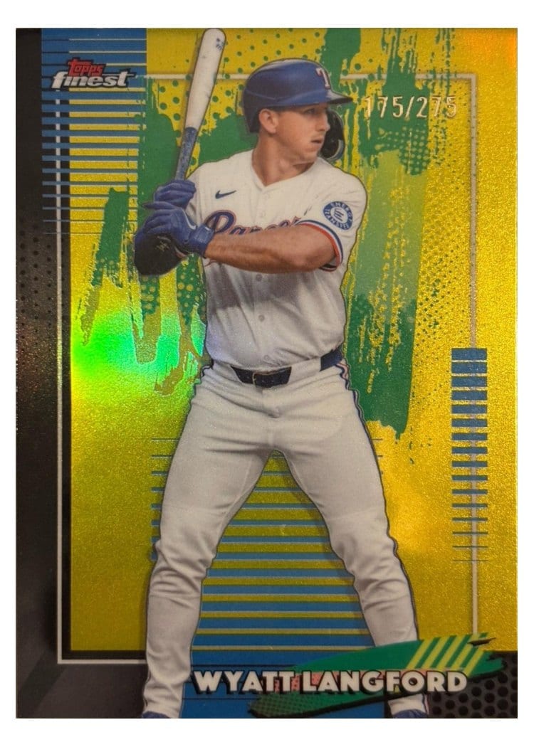 2026 Topps Finest Wyatt Langford #67 card