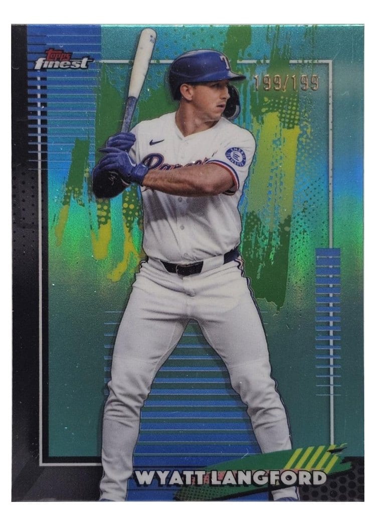 2026 Topps Finest Wyatt Langford #67 card