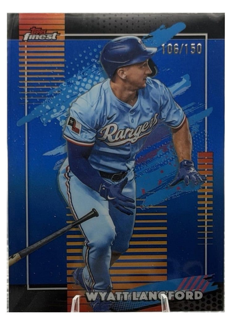2026 Topps Finest Wyatt Langford #67 card