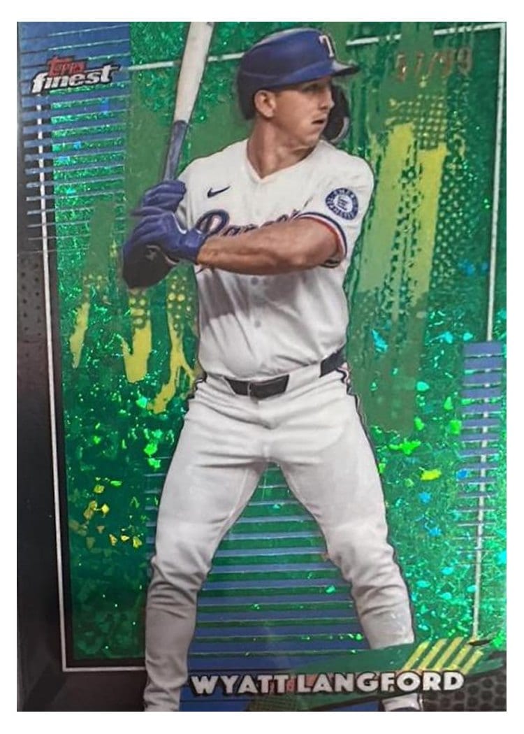 2026 Topps Finest Wyatt Langford #67 card