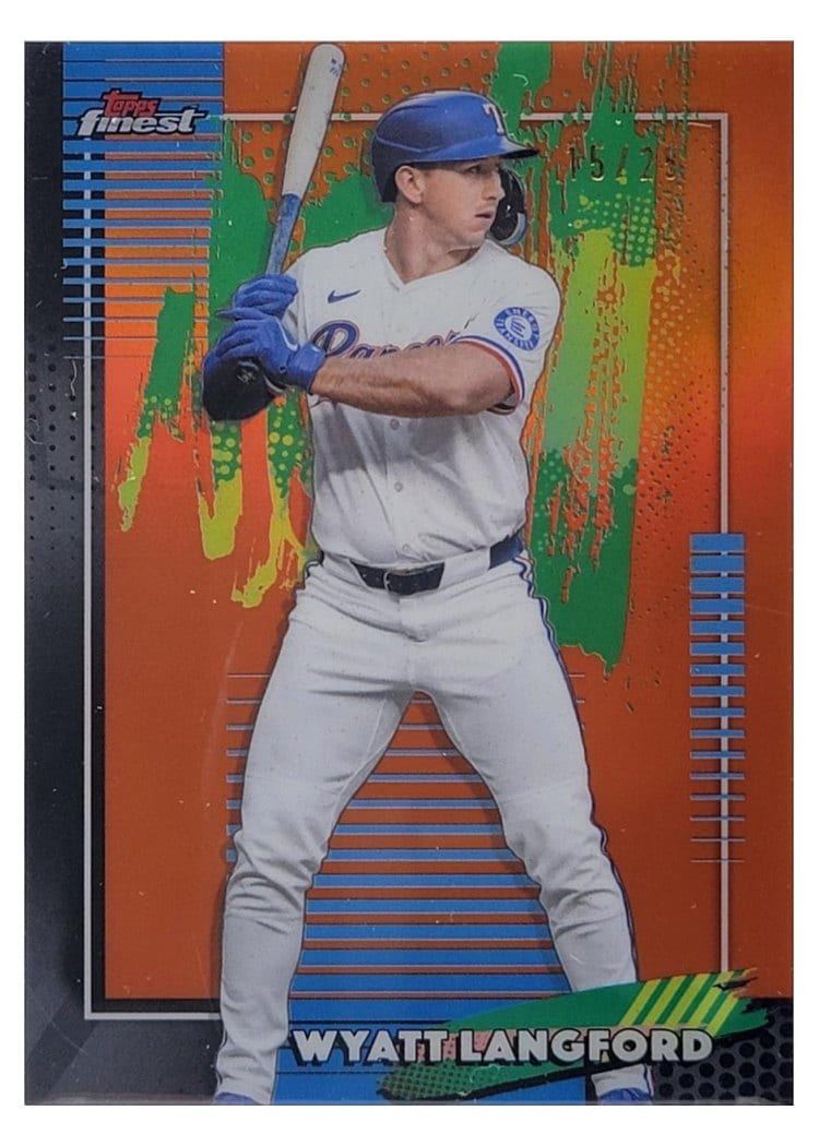 2026 Topps Finest Wyatt Langford #67 card