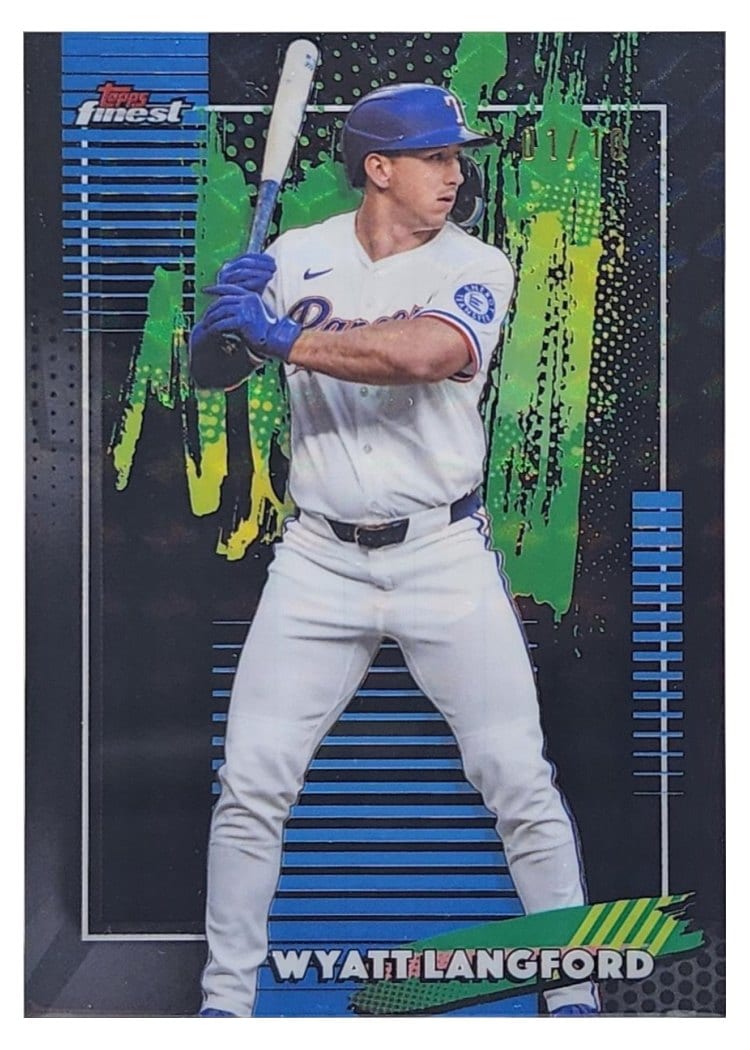 2026 Topps Finest Wyatt Langford #67 card