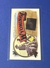 2024 Topps Allen & Ginter 50 States Mini Wyoming #50S-50 card