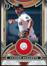 2022 Topps Tribute Stamp of Approval Xander Bogaerts #SOA-XB card