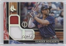 2022 Topps Tribute Triple Relics Xander Bogaerts #TTR-XB card