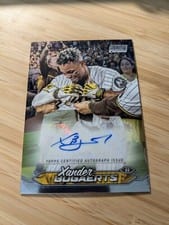 2024 Stadium Club Chrome Autographs Xander Bogaerts #SCCA-XB card