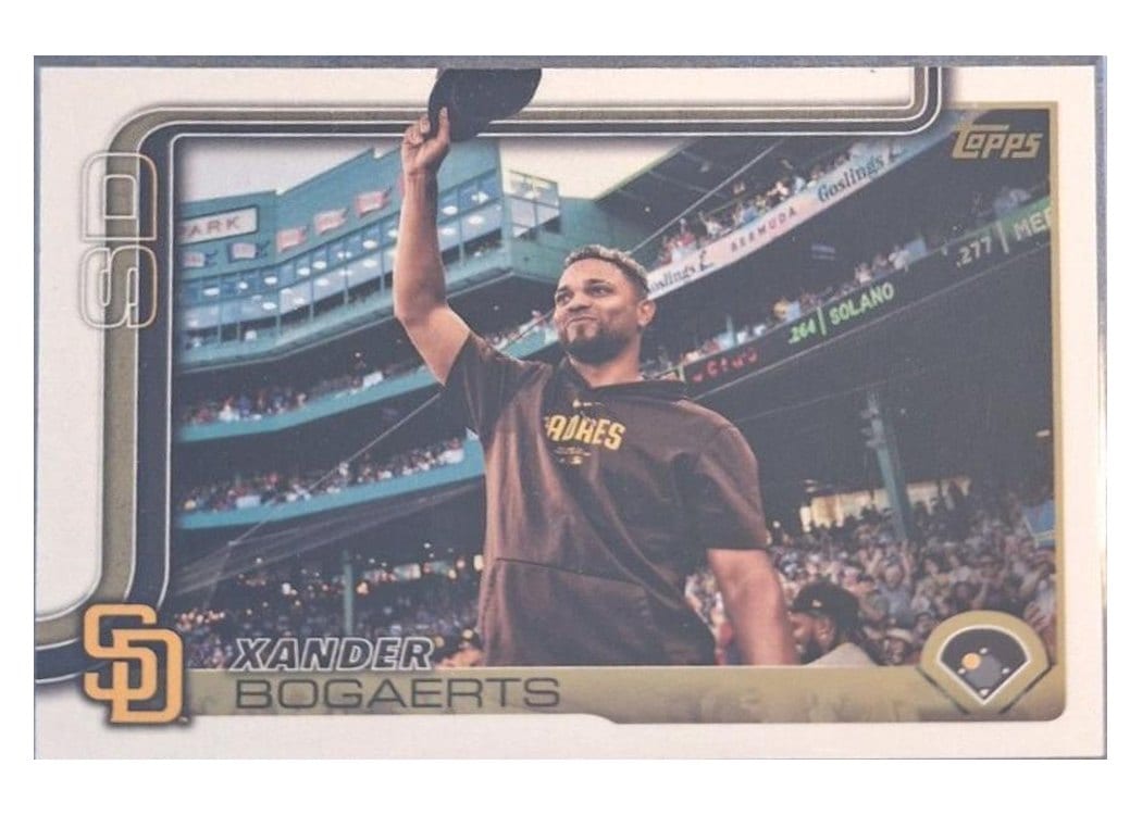 2025 Topps Base Set Xander Bogaerts #19 card