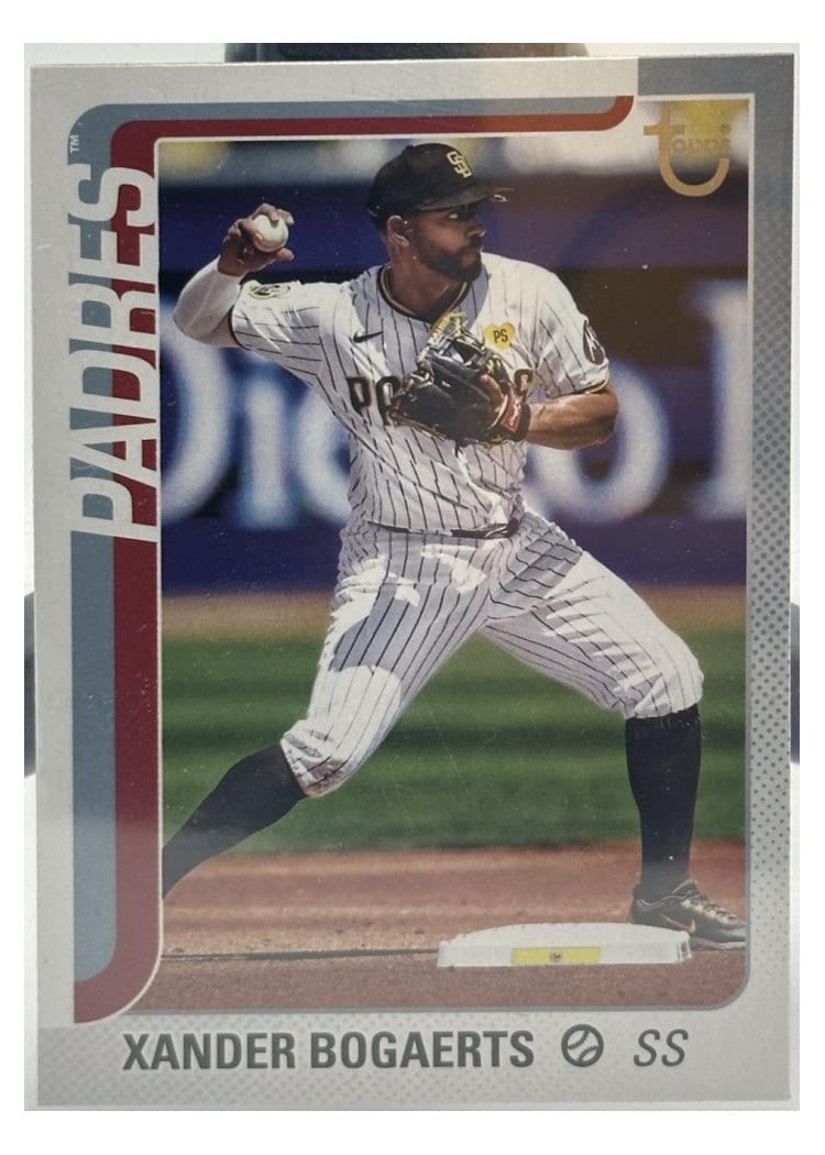2025 Topps Base Set Xander Bogaerts #19 card