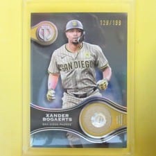 2025 Topps Tribute Stamp Of Approval Xander Bogaerts #SOA-XB card