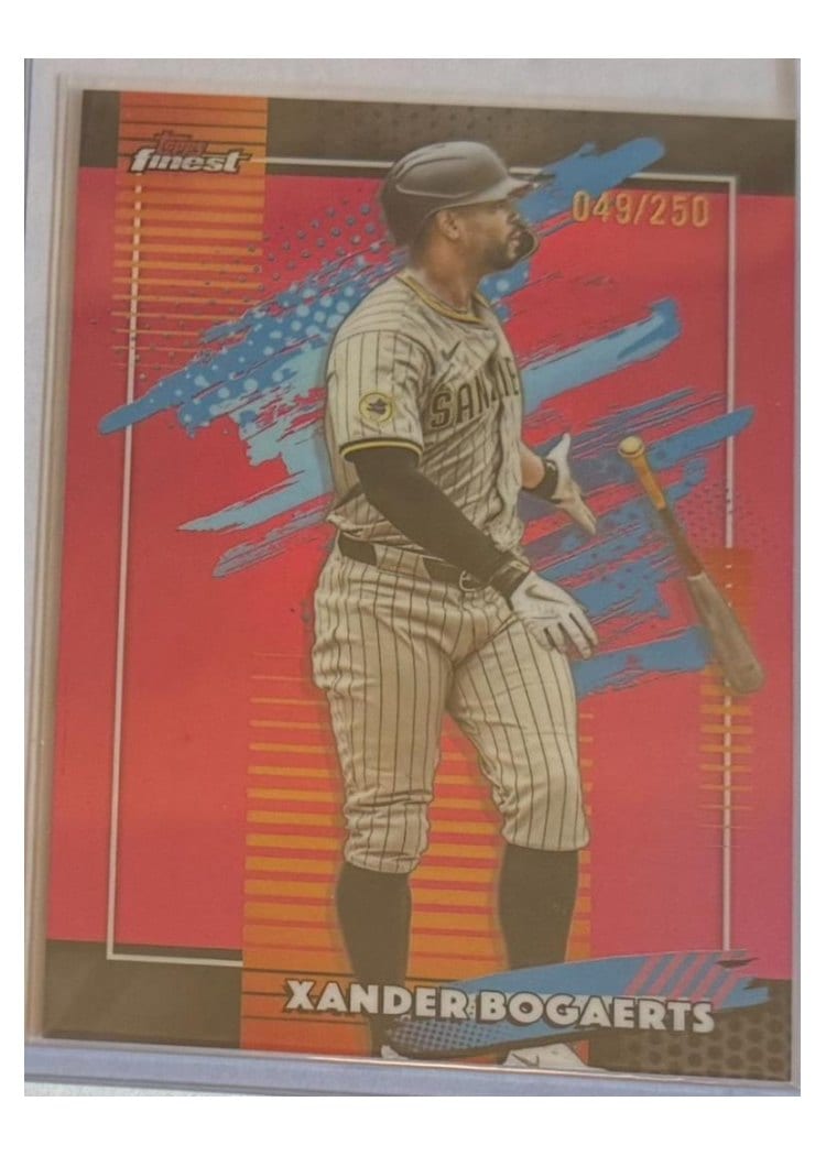 2026 Topps Finest Xander Bogaerts #113 card