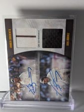 2025 Topps Major League Material Dual Autographs Series One Xander Bogaerts / Luis Arraez #MLMDA-BOA card