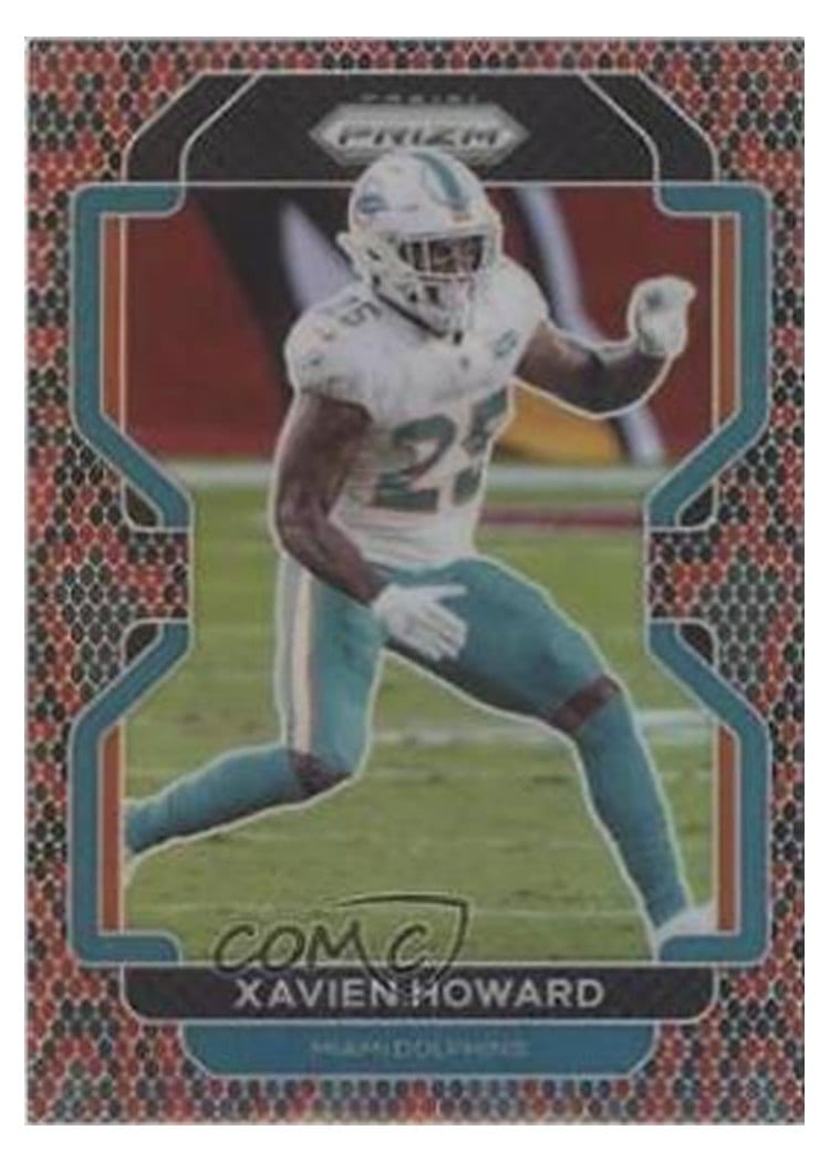 2021 Panini Prizm Base Set Xavien Howard #111 card