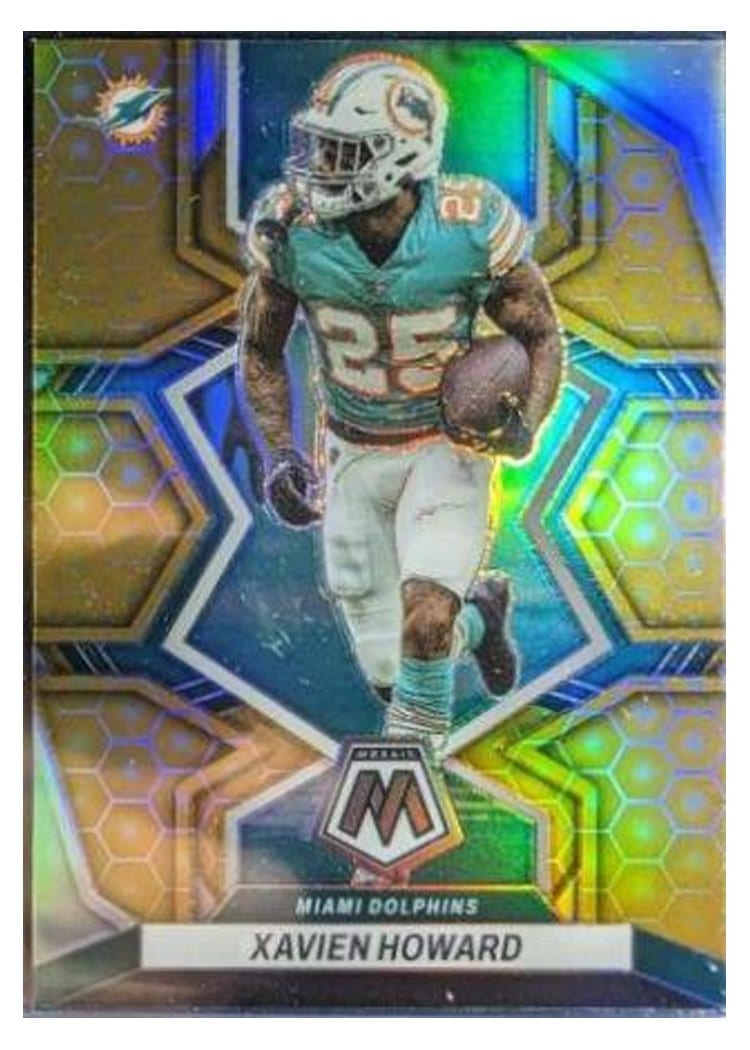 2022 Panini Mosaic Base Set Xavien Howard Honeycomb #125 card