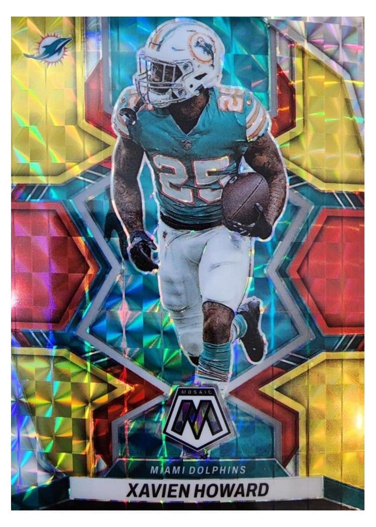 2022 Panini Mosaic Base Set Xavien Howard #125 card