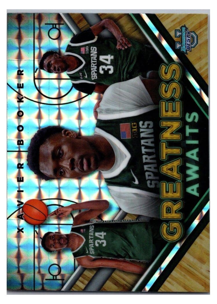 2023-24 Bowman University Best Greatness Awaits Xavier Booker #GA-5 card