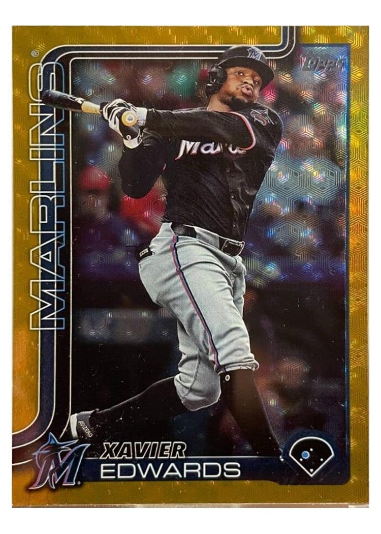 2025 Topps Base Set Xavier Edwards #258 card
