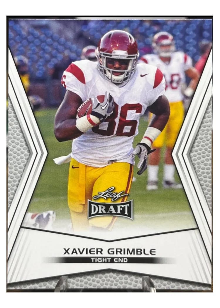 2014 Leaf Draft Xavier Grimble #63 card