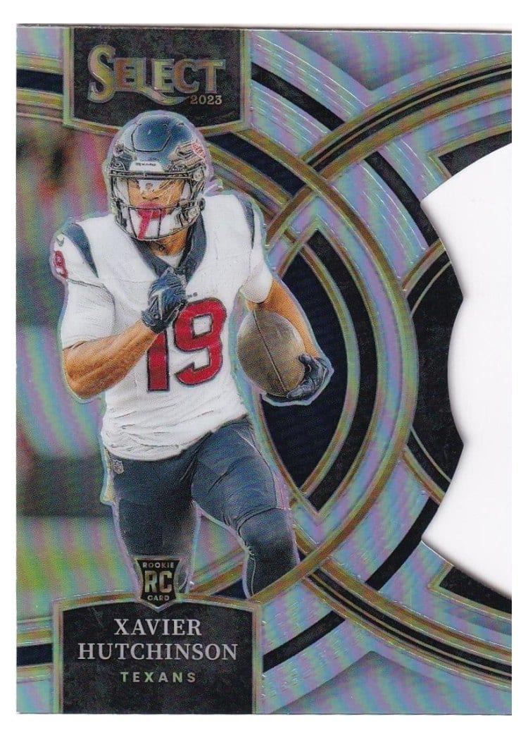 2023 Panini Select Base Set Xavier Hutchinson #154 card