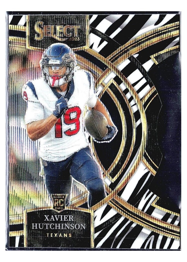 2023 Panini Select Base Set Xavier Hutchinson #154 card