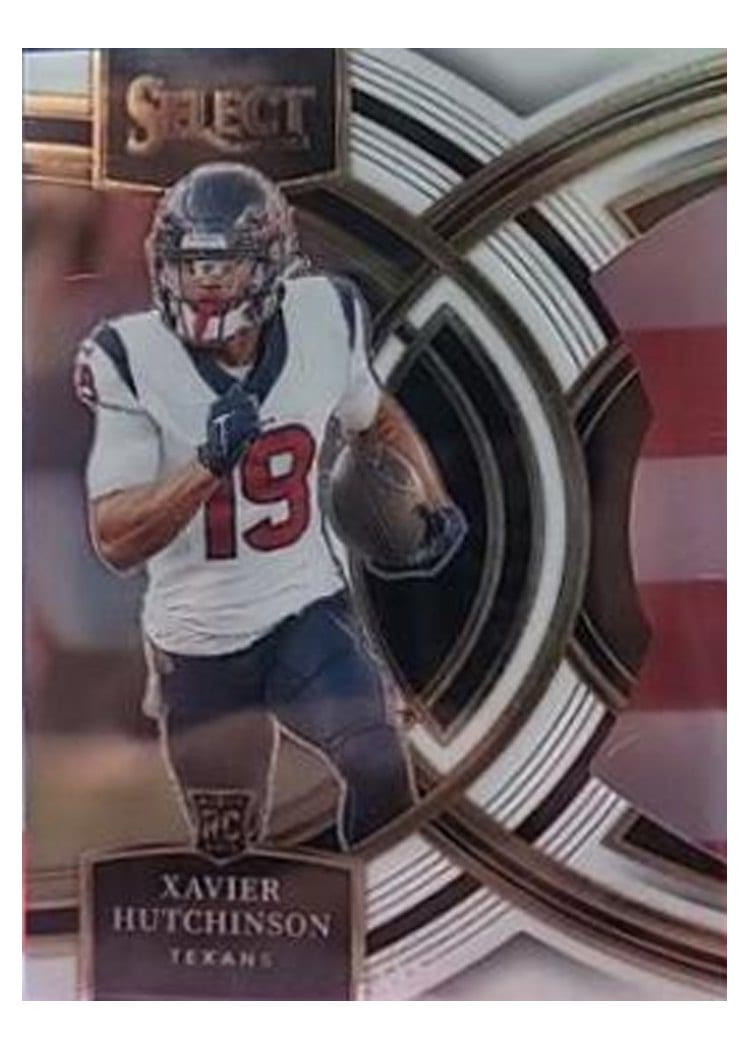 2023 Panini Select Base Set Xavier Hutchinson #154 card