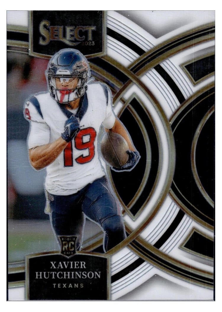2023 Panini Select Base Set Xavier Hutchinson #154 card