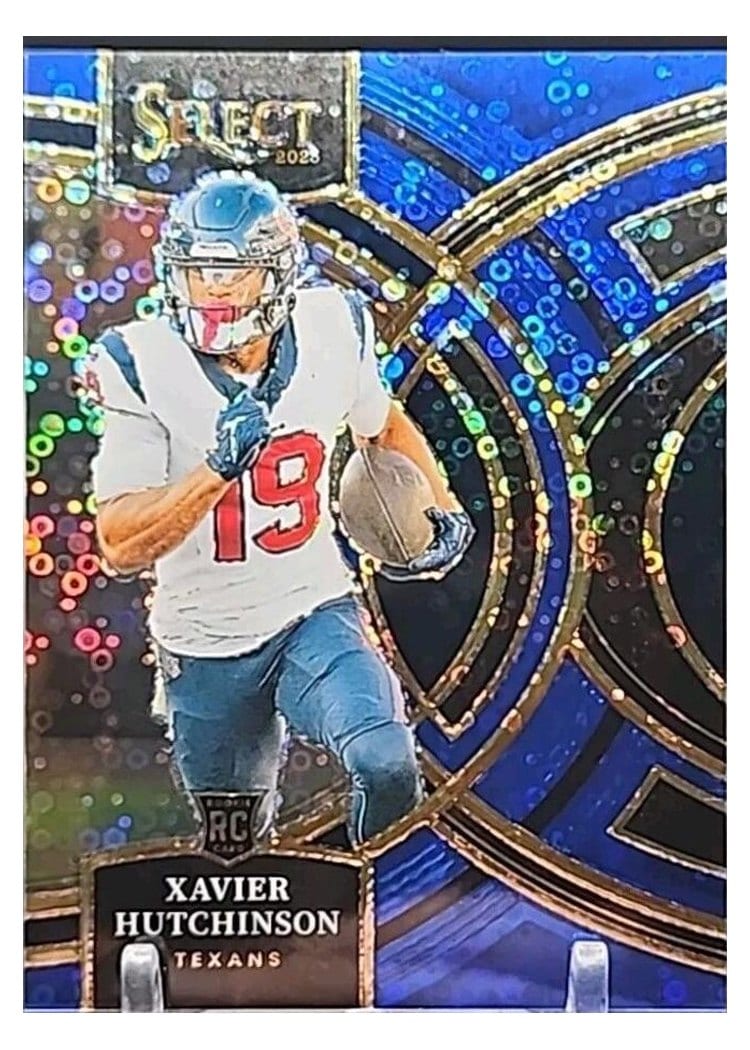 2023 Panini Select Base Set Xavier Hutchinson #154 card