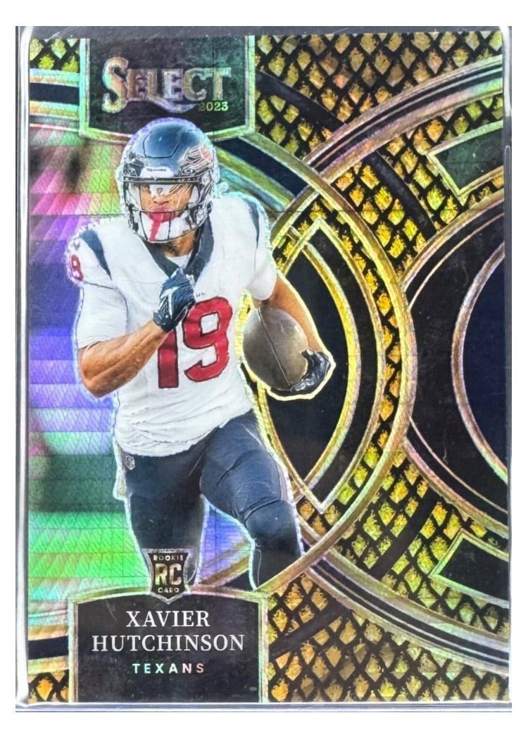 2023 Panini Select Base Set Xavier Hutchinson #154 card