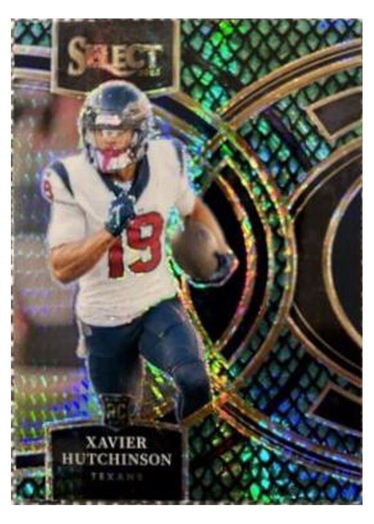 2023 Panini Select Base Set Xavier Hutchinson #154 card