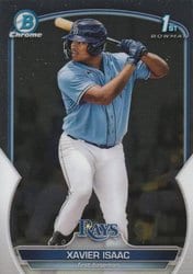 2023 Bowman Chrome Prospects Xavier Isaac #BCP-145 card