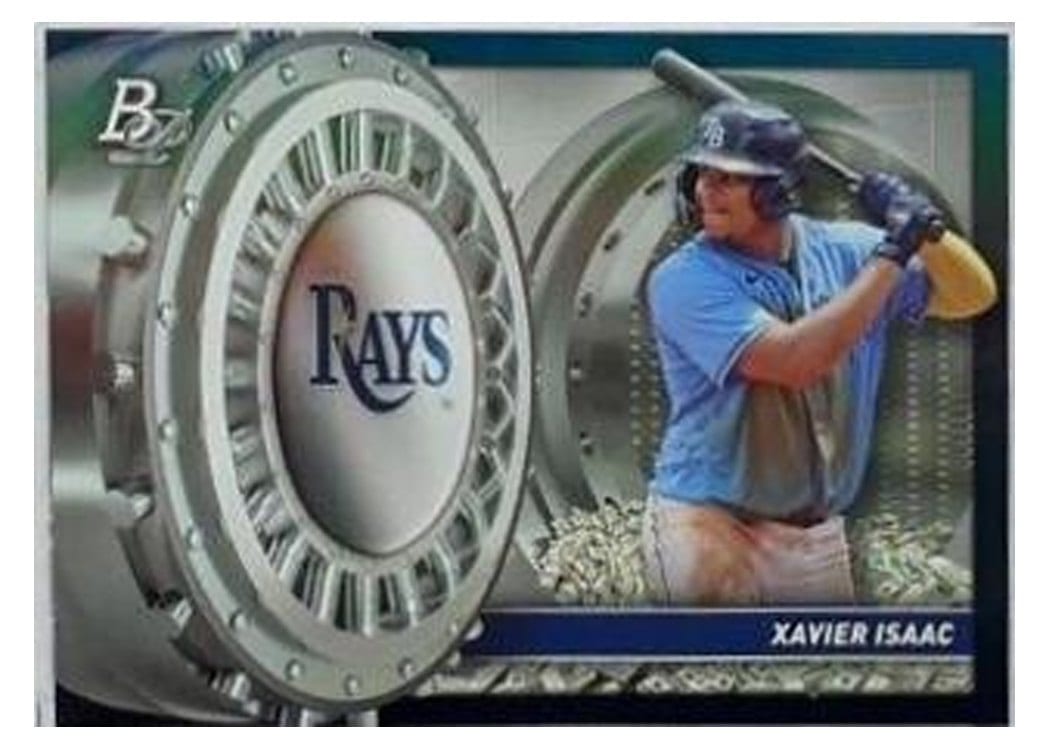 2023 Bowman Platinum Treasures in the Vault Xavier Isaac #TV-17 card