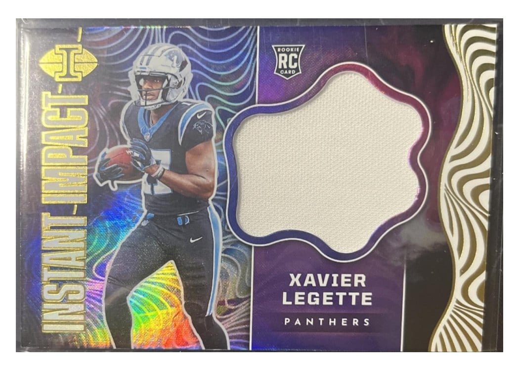 2024 Panini Illusions Instant Impact Relics Xavier Legette #15 card
