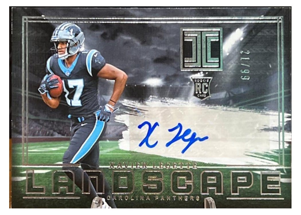 2024 Panini Impeccable Rookie Landscape Xavier Legette #8 card