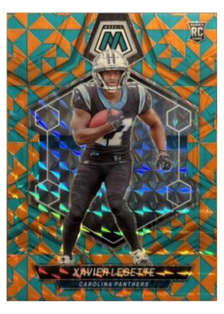 2024 Panini Mosaic Base Set Xavier Legette Tessellation #332 card