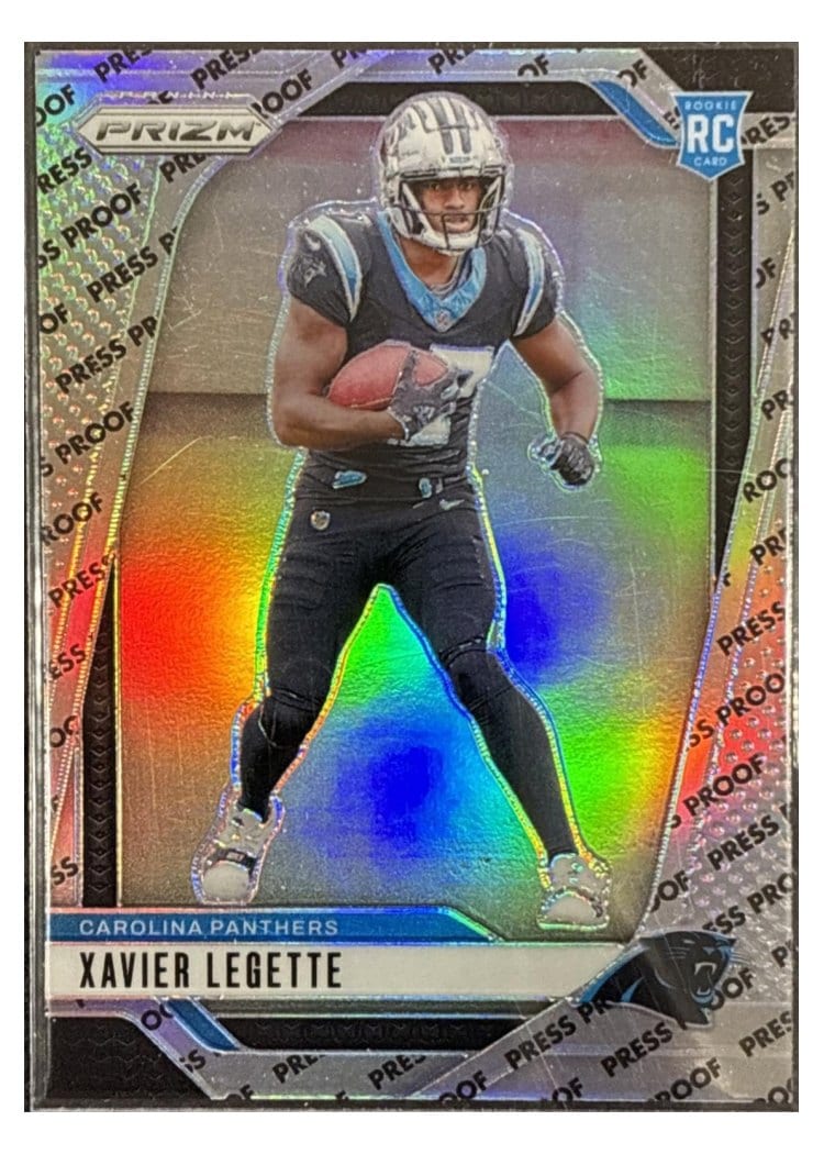 2024 Panini Prizm Base Set Xavier Legette #398 card