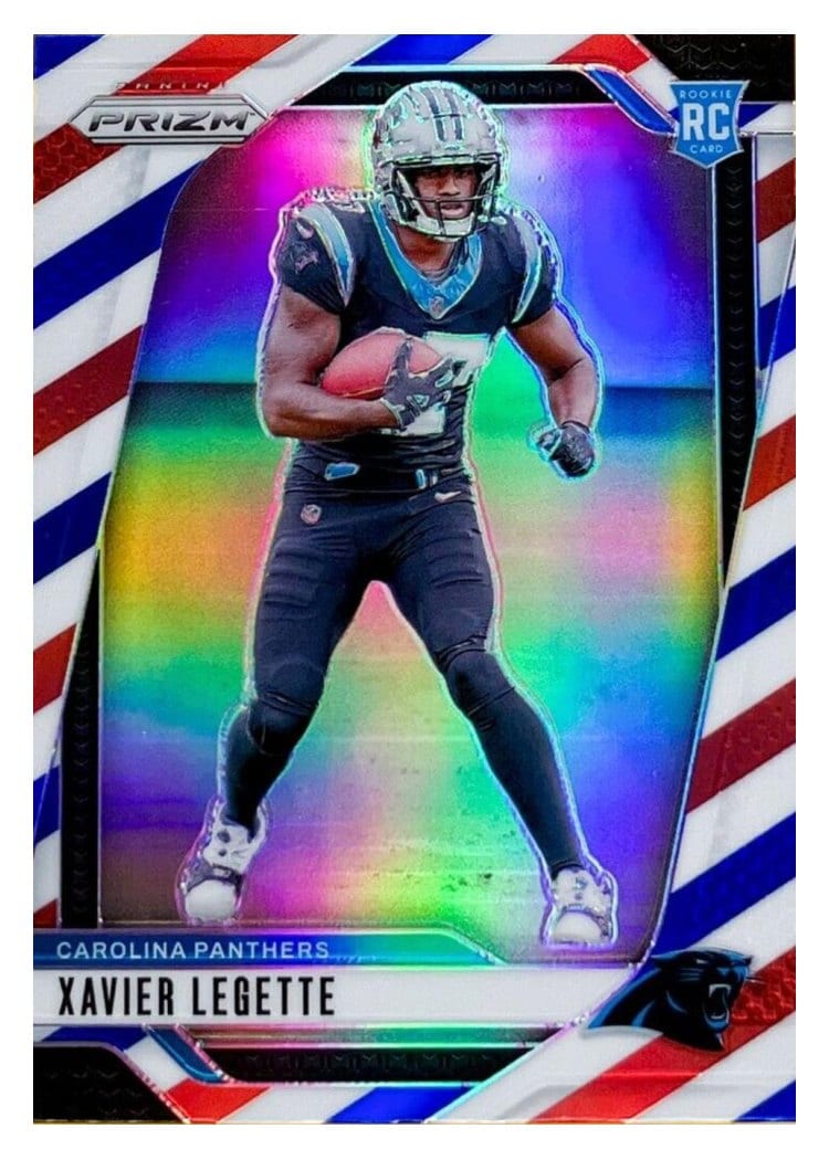 2024 Panini Prizm Base Set Xavier Legette #398 card