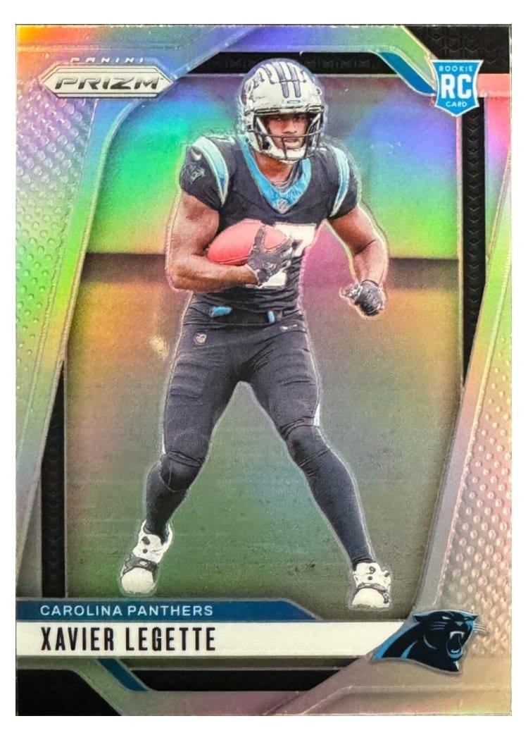 2024 Panini Prizm Base Set Xavier Legette #398 card
