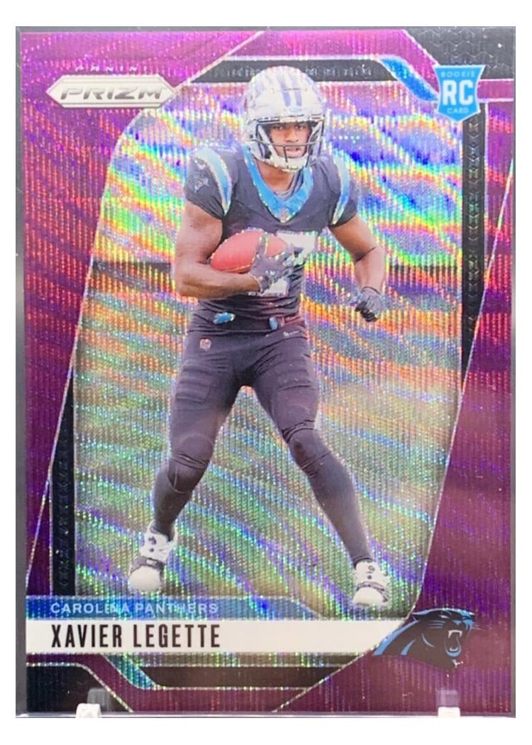 2024 Panini Prizm Base Set Xavier Legette #398 card