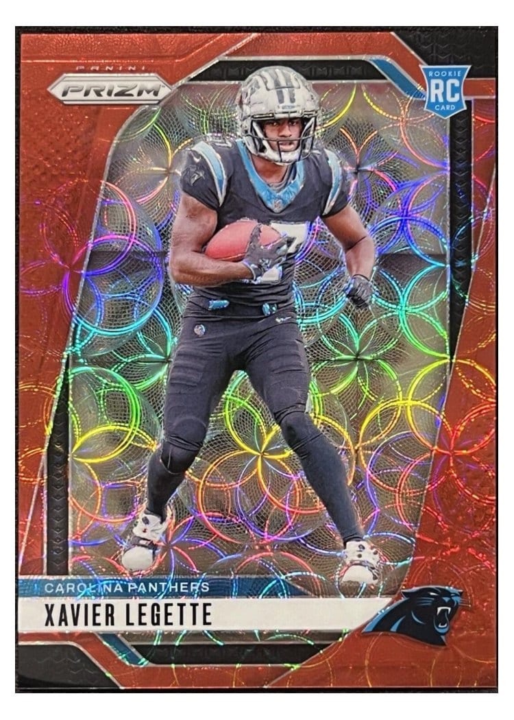 2024 Panini Prizm Base Set Xavier Legette #398 card