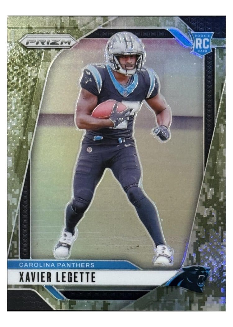 2024 Panini Prizm Base Set Xavier Legette #398 card