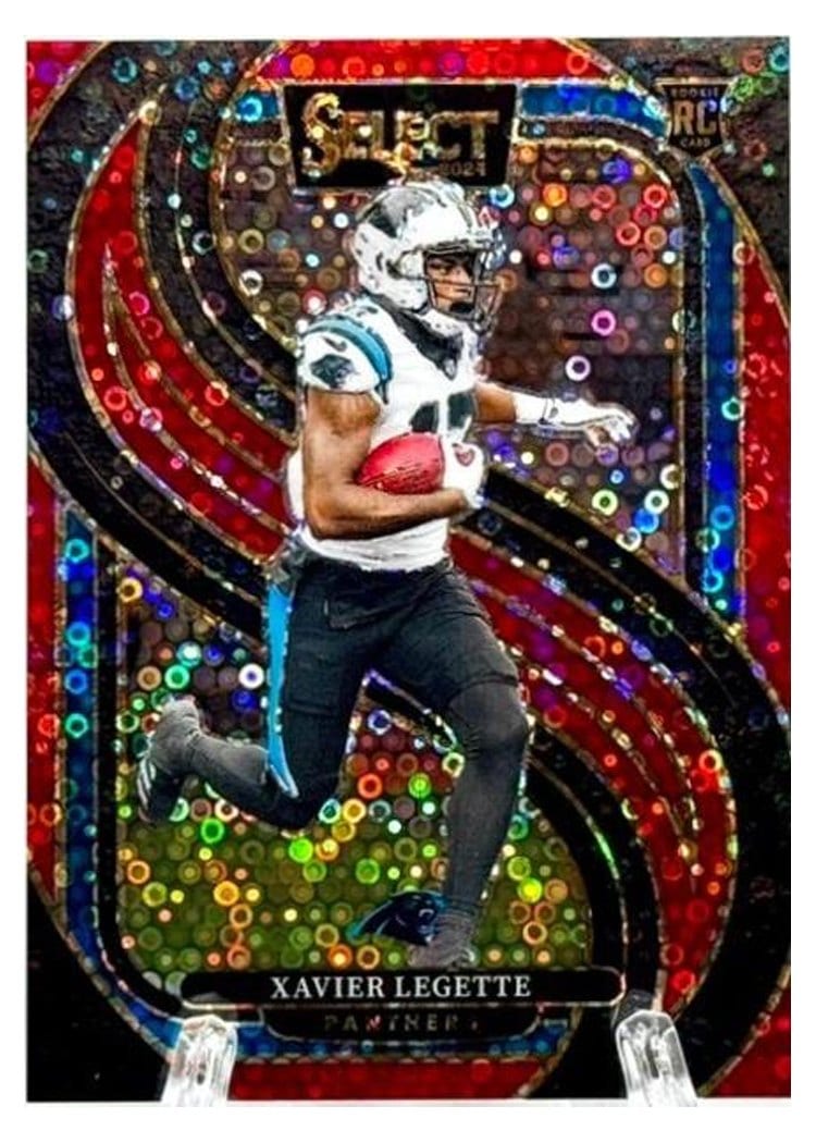 2024 Panini Select Base Set Xavier Legette #101 card